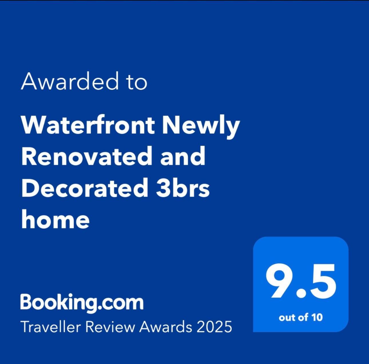 Waterfront Newly Renovated And Decorated 3Brs Home Milton Eksteriør billede